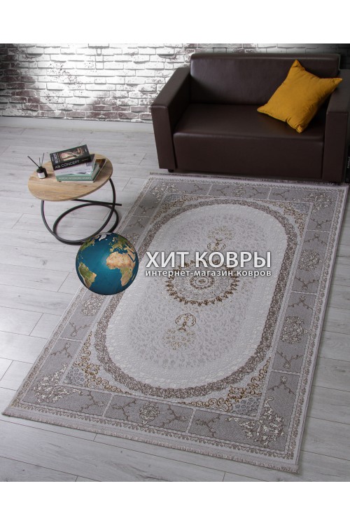 Турецкий ковер Zarina 053 Серый
